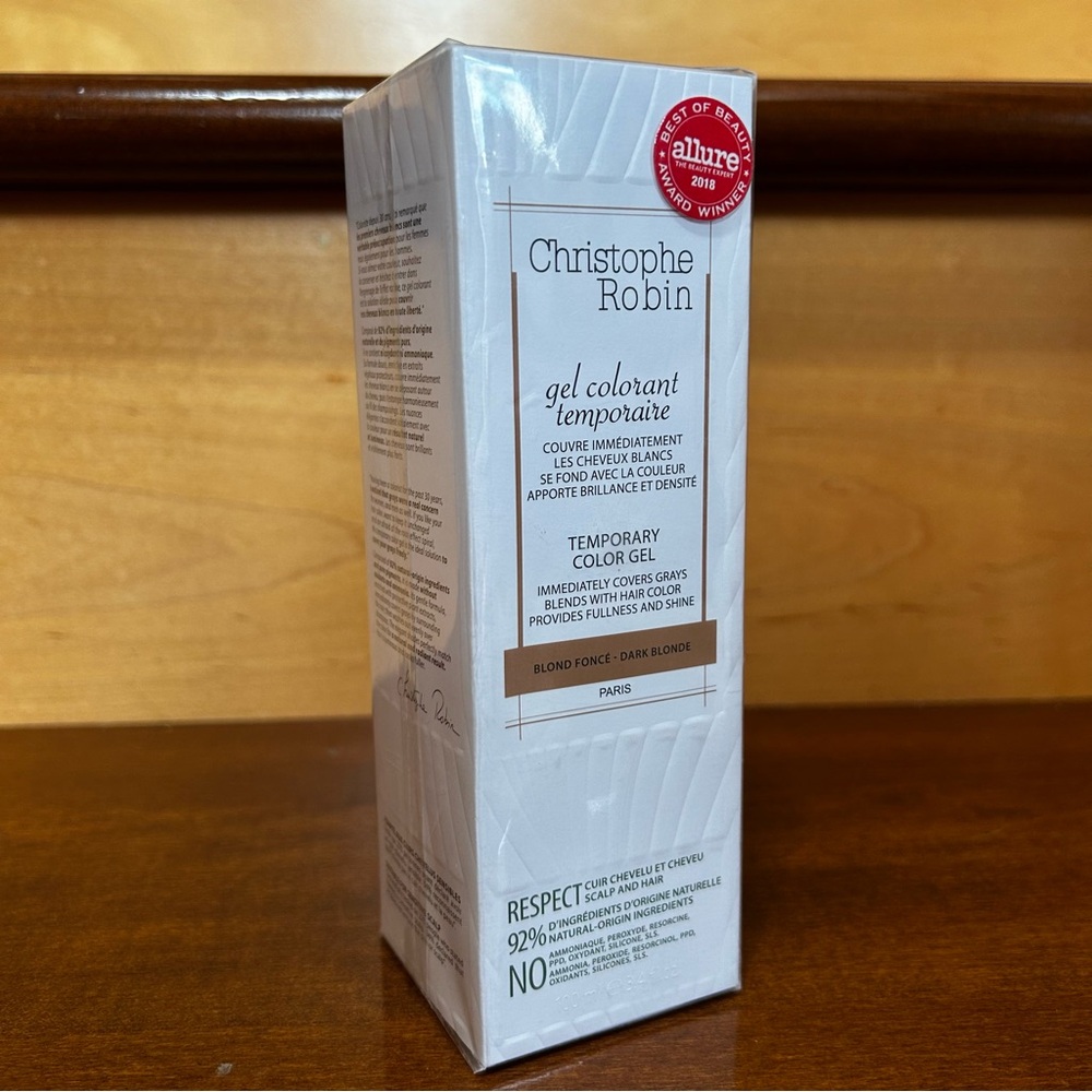 NWT Christophe Robin Temporary Color Gel - DARK BLONDE